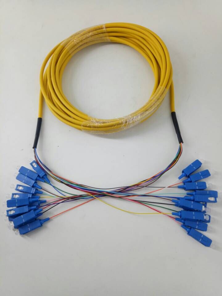 SCA-SCA 12F 6.0mm fanout 12colours 0.9mm patchcord 