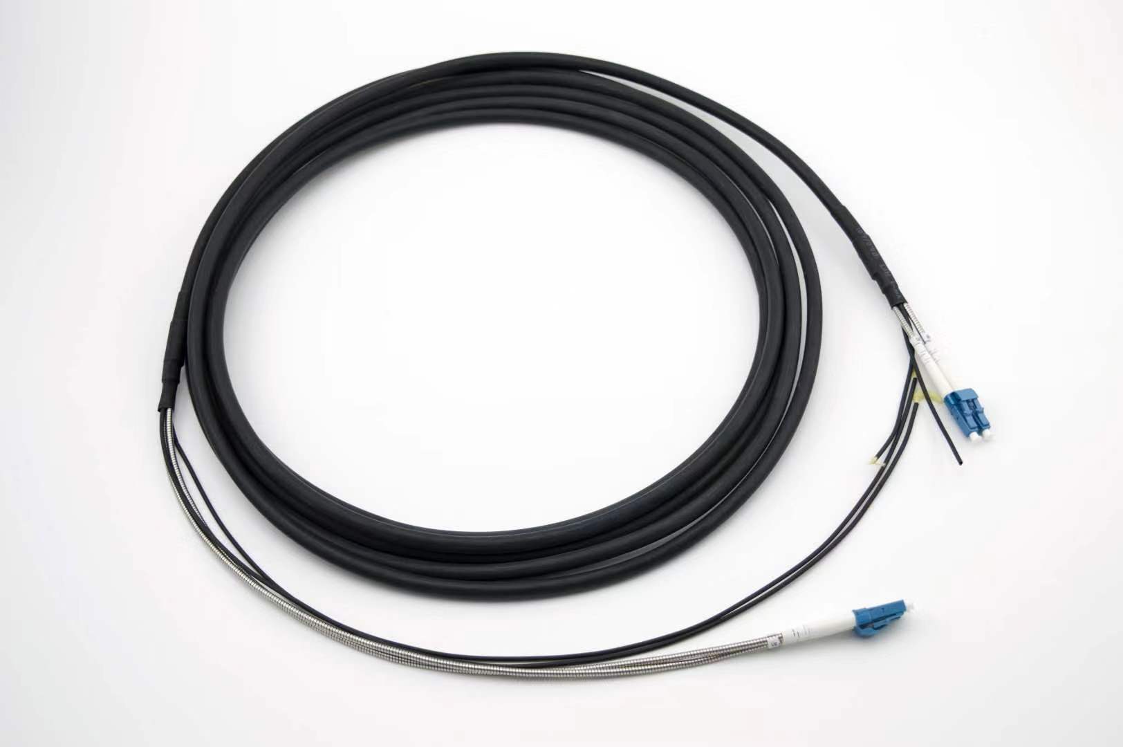 LC-LC DX 7.0mm  patchcord fanout with armored 